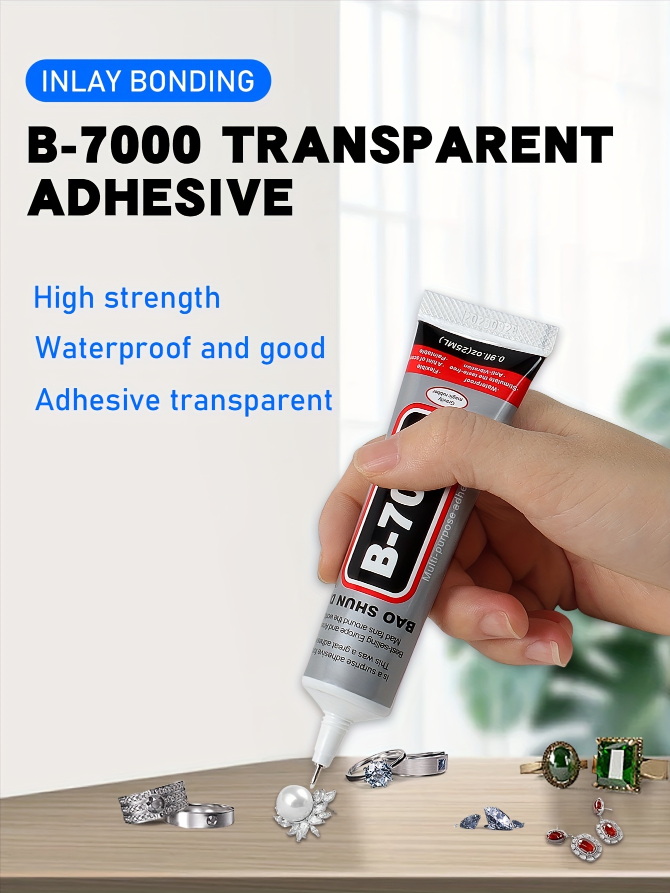 B7000 Glue 50ml Super Adhesive Cell Phone Touch Screen Repair Frame Sealant  Tool