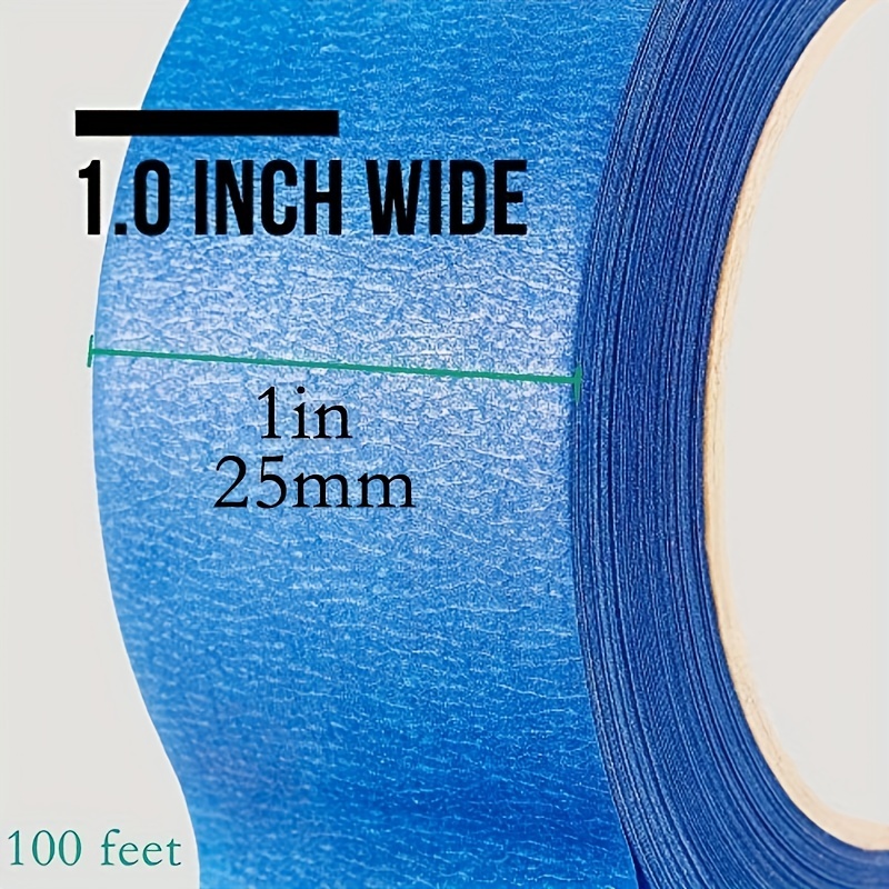 Multi size Blue Painters Tape 60yds Of 1/2 3/4 1 2 Perfect - Temu