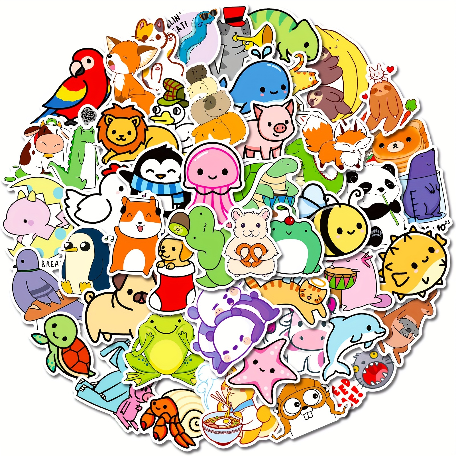 Pet Stickers holiday: 20pcs Kawaii Stickers for Journaling Cute