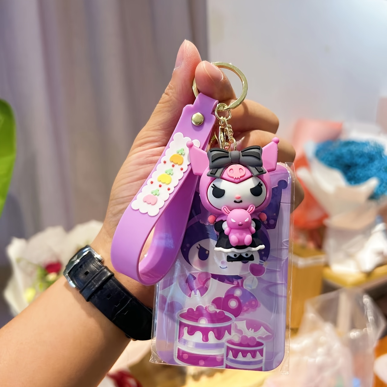Sanrio Hello Kitty My Melody Kuromi Id Badge Holder Lanyard - Temu Mexico