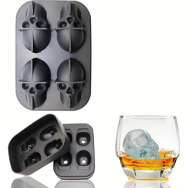 Silicone Ice Cube Tray create Square/Diamond Shaped Ice Cubes w Lid Easy  Release