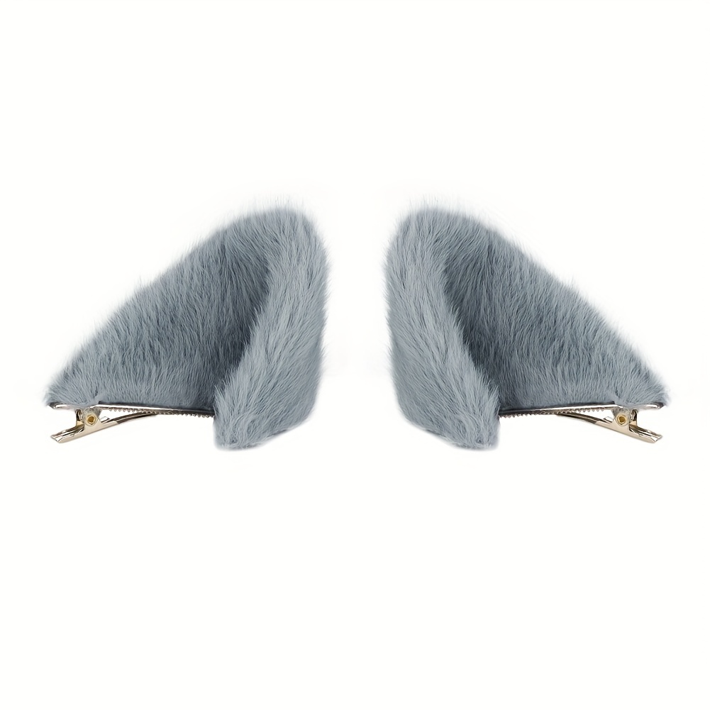 Plush Animal Ear Hair Clip Lolita Style Simulation Animal Ears