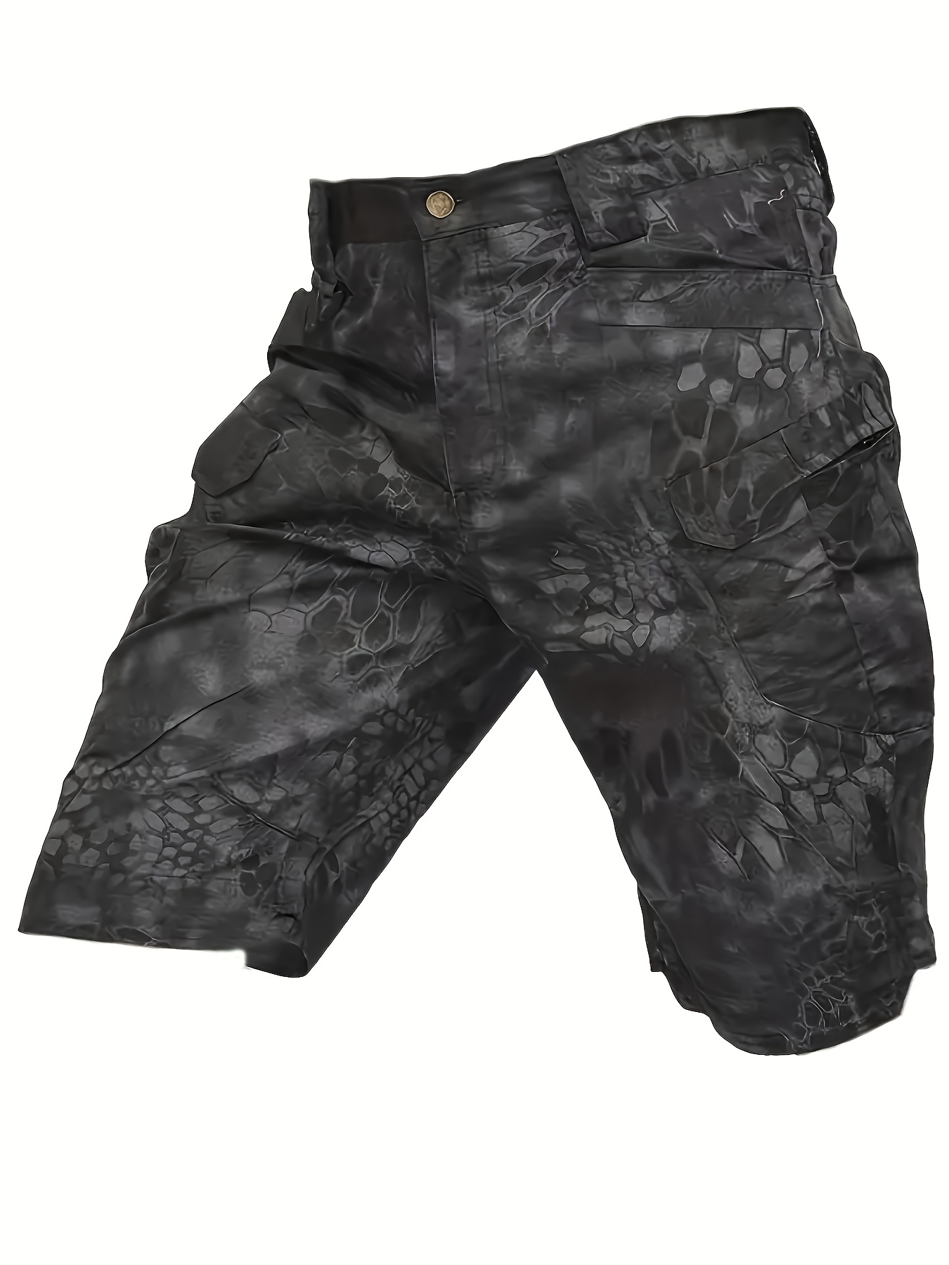 Ochenta - Shorts de algodón con bolsillos multiusos para hombre