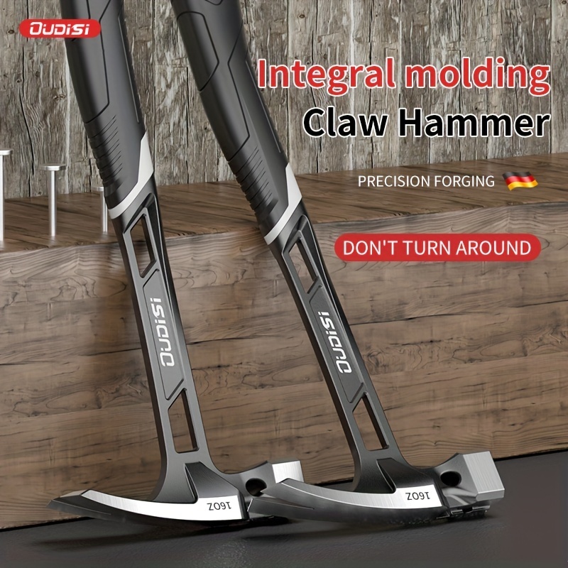 Claw Hammer Integrated Small Hammer Woodworking Special Steel Steel Hammer  Wooden Handle Hammer Nail Hammer