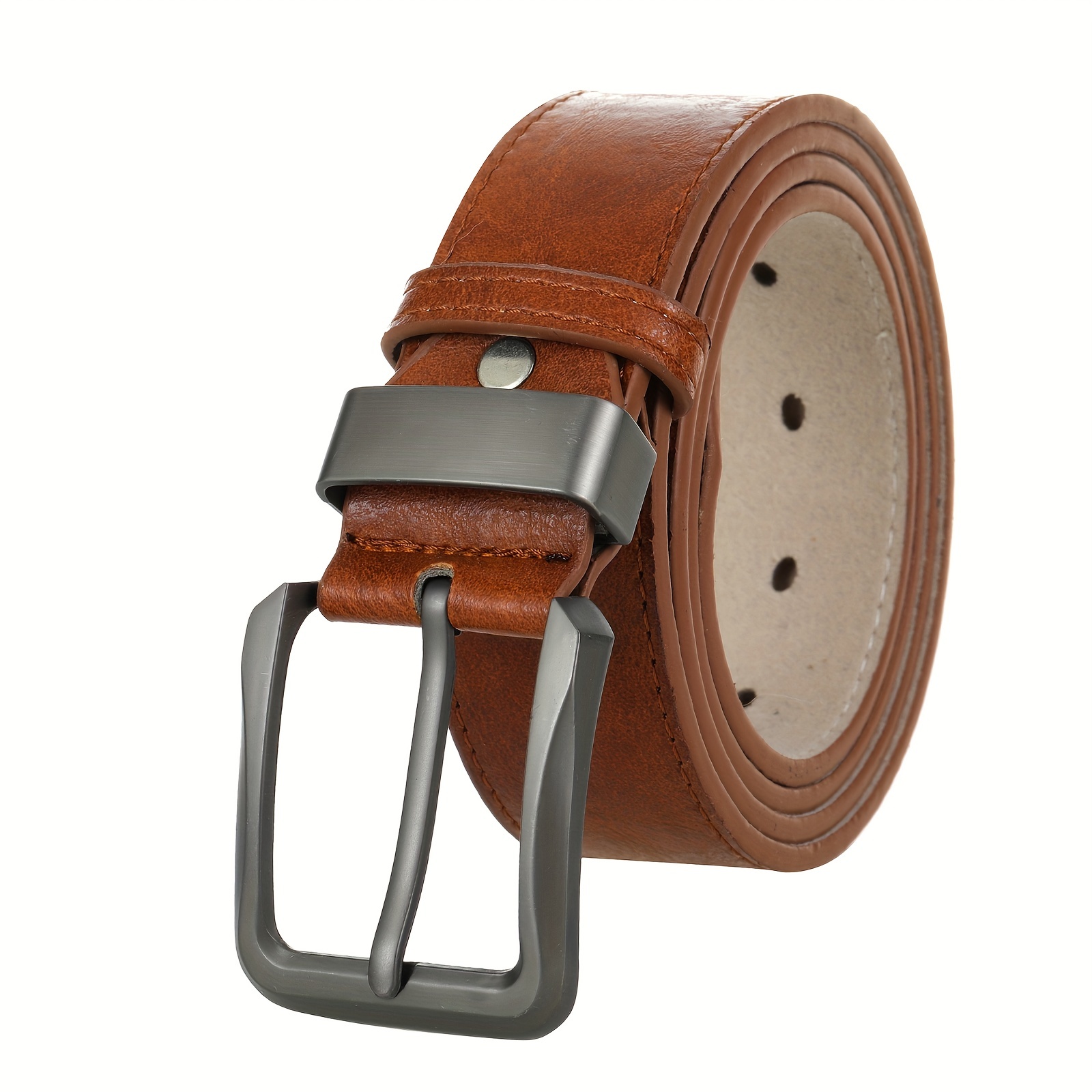 Men's Casual Sports Belt with Pin Buckle