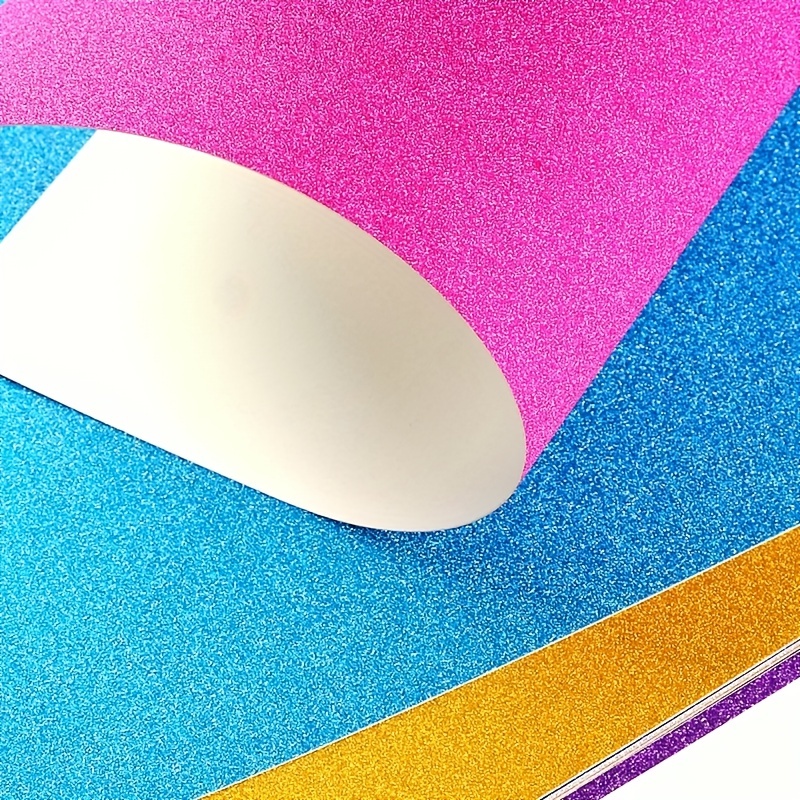 Glitter Cardstock Paper, 24 Sheets 12 Colors, Glitter Paper Cardstock for  Cricut, Premium Glitter Paper for Crafts, A4 Glitter Card Stock for DIY
