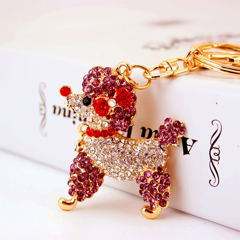 Fashion Punk French Bulldog Car Keychain Crystal Dog Key Chain Key Ring For  Ladies Bag Pendant Jewelry Small Accessories Men Car Key Ring, Shop On  Temu And start Saving