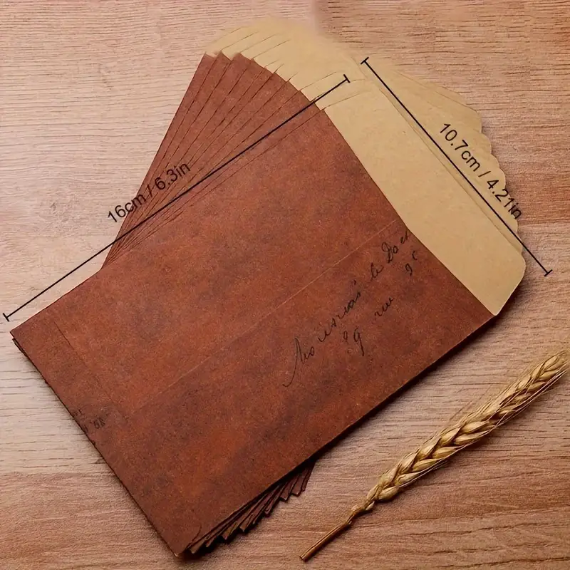 Vintage Envelopes Creative Literary And Artistic Minimalist - Temu
