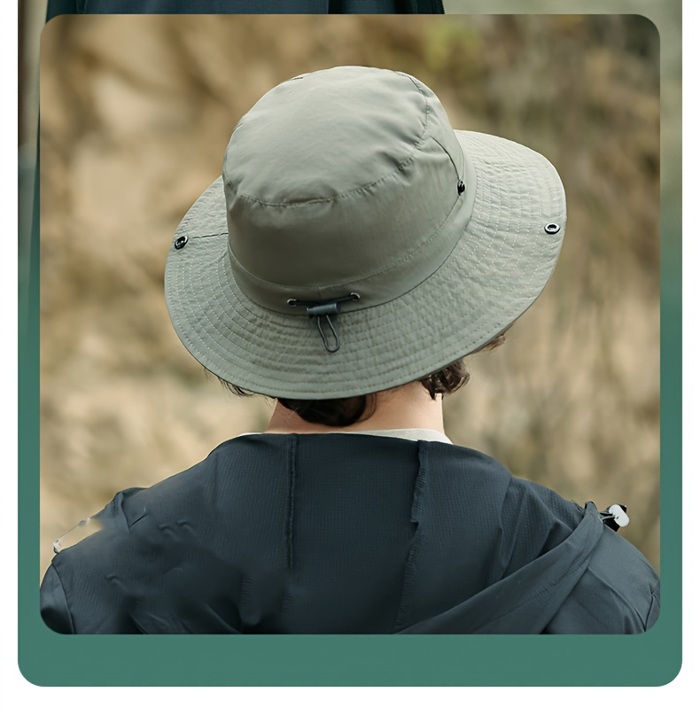 Spring and Summer Hat for Men and Women, Ideal for Mountain Climbing, Camping, and Fishing,Temu