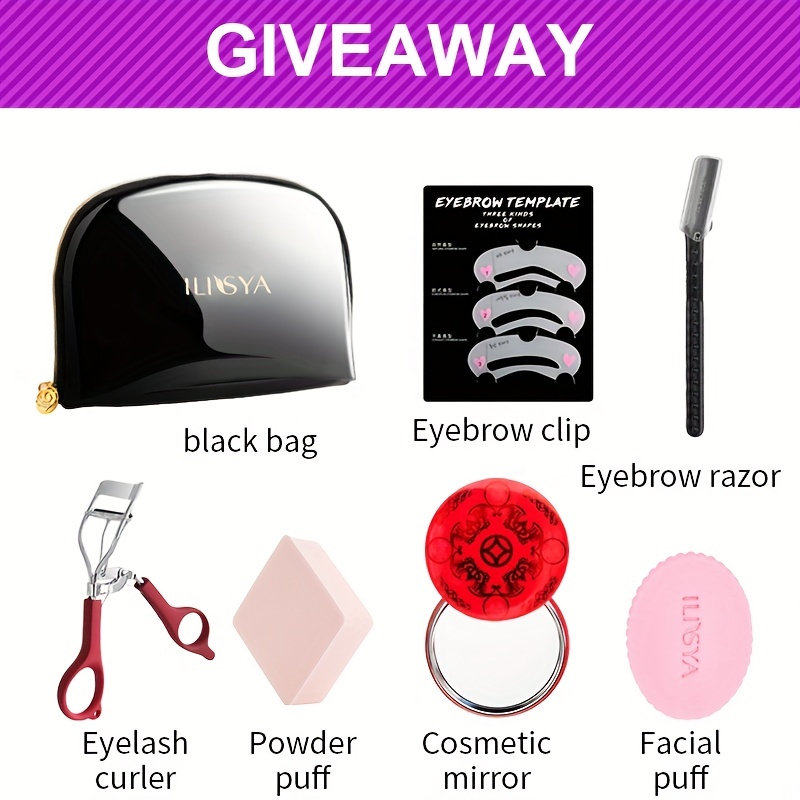 14 In 1 Makeup Set For Beginners ,Cosmetic Gift Box For Girls&Ladies,  Eyeshadow, Concealer Blush, Eyebrow Pen Eyeliner Pen And Makeup Tool  Assesories