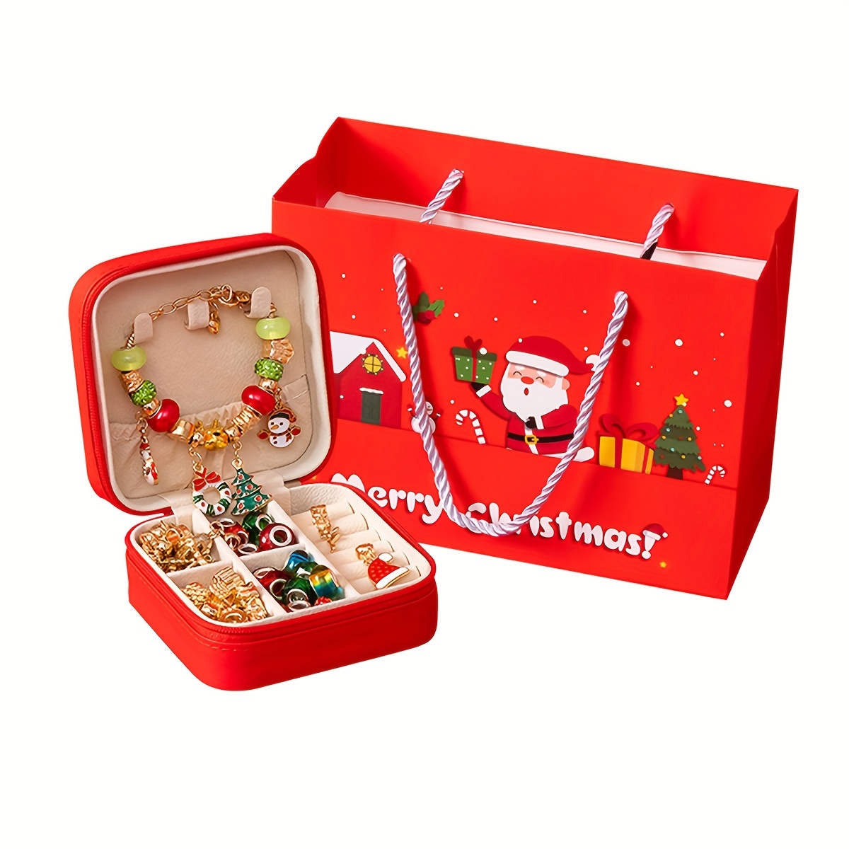 Kits de Bijoux Bricolage Perles pour Enfants,24 Types DIY Perles Set 540  Pcs Kit de