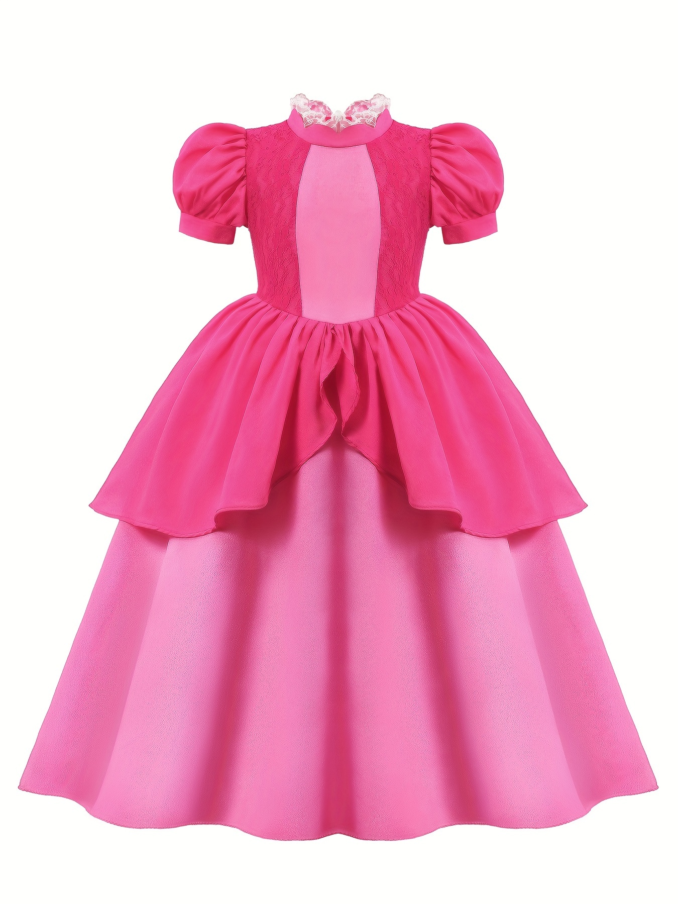 Costume e accessori principessa rosa bambina