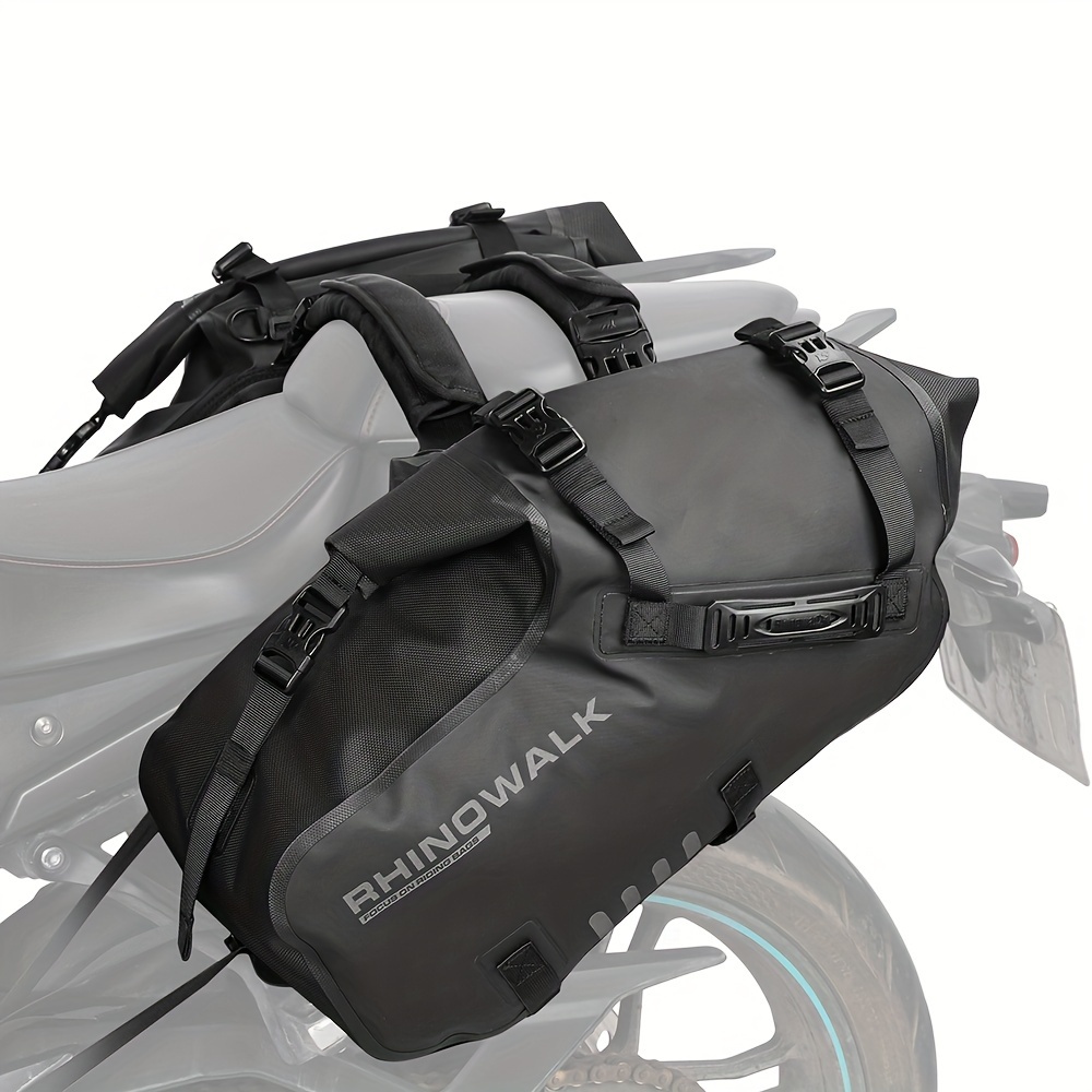Rhinowalk Bolsa de sillín de bicicleta para debajo del asiento, paquete de  almacenamiento para kits de herramientas de reparación con correa