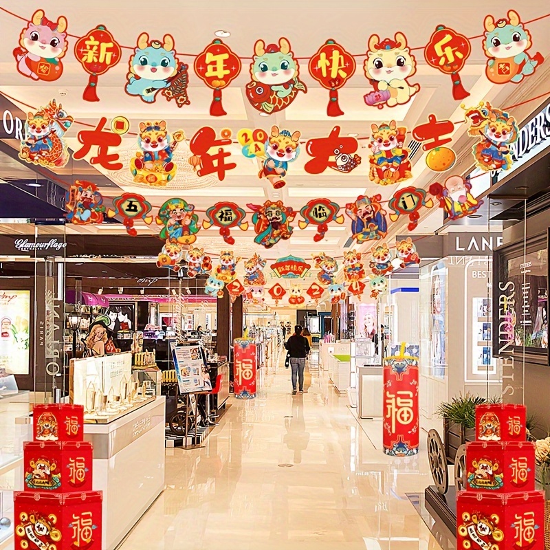 2024 New Year Party Decorations Chinese New Year And New - Temu