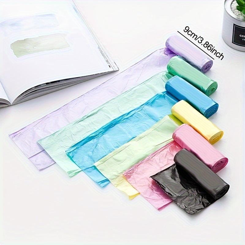 Color Disposable Garbage Bags Kitchen Storage Trash Can Liner Bags