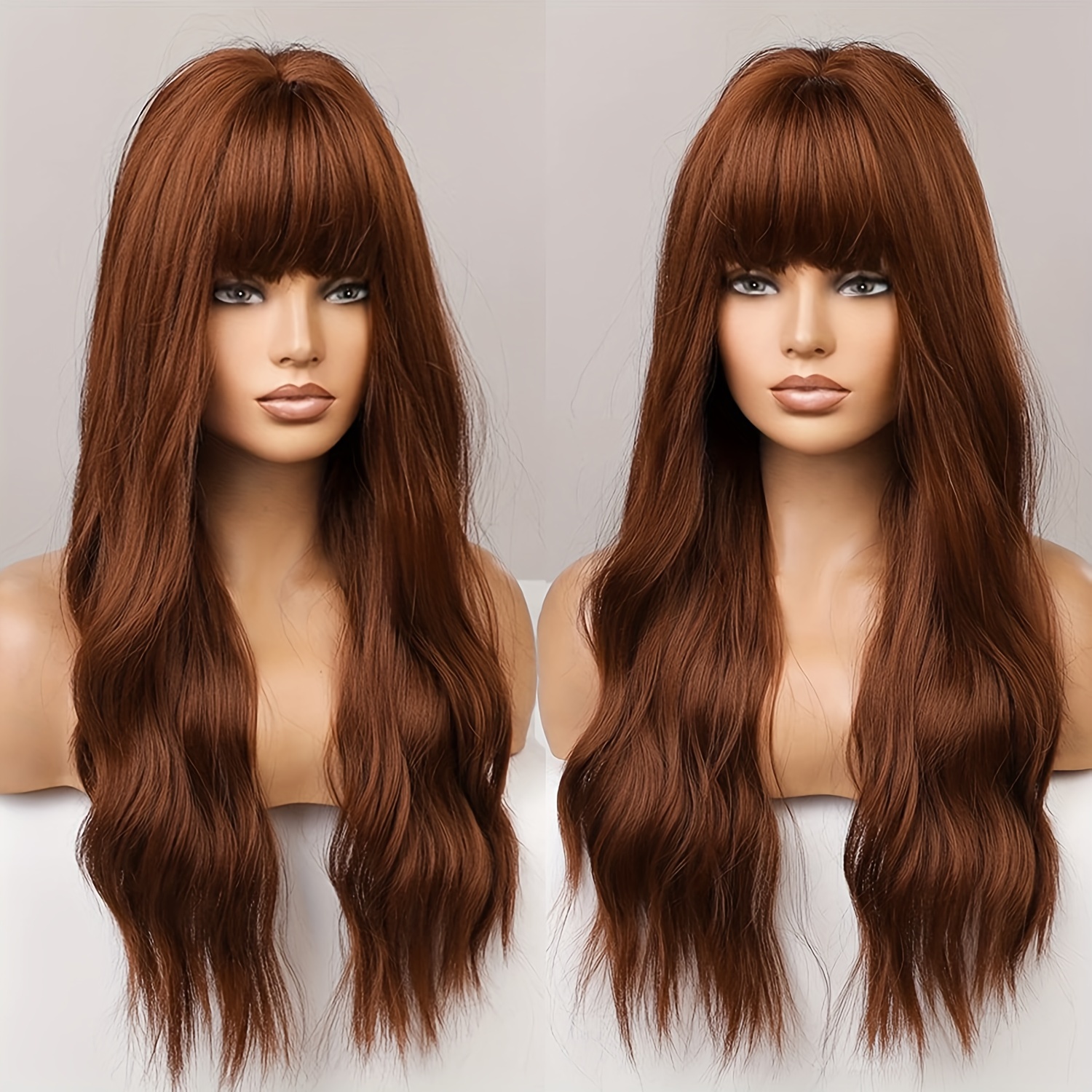 Long dark clearance wigs