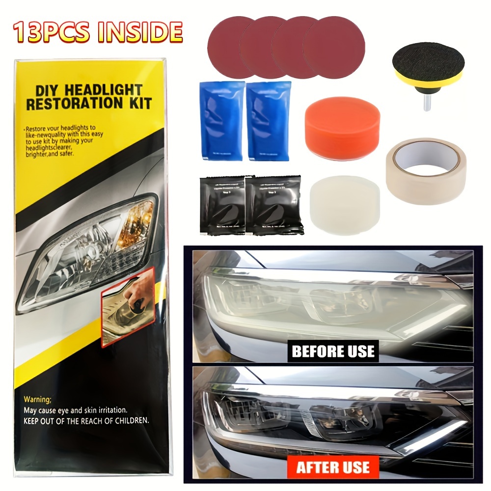 Kaufe 30ML Auto-Scheinwerfer-Reparatur-Beschichtungslösung, Reparatur-Set,  Oxidation, Rückspiegel-Beschichtung, Scheinwerfer-Polieren