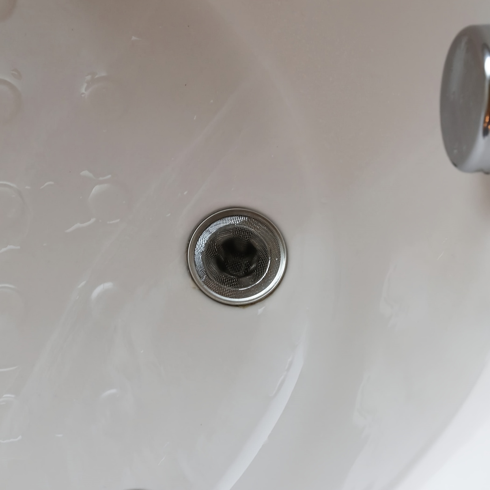Filtro de drenaje de bañera colador de malla para fregadero cocina Ehuebsd  baño bolsa de basura desechable filtro para fregadero de baño drenaje de  piso 9x9cm
