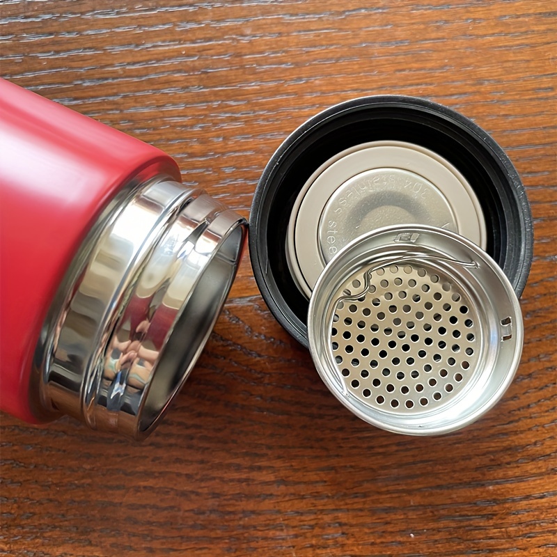 LED Temp Measurement Thermal Cup Stainless Steel Vacuum Fall Proof Portable