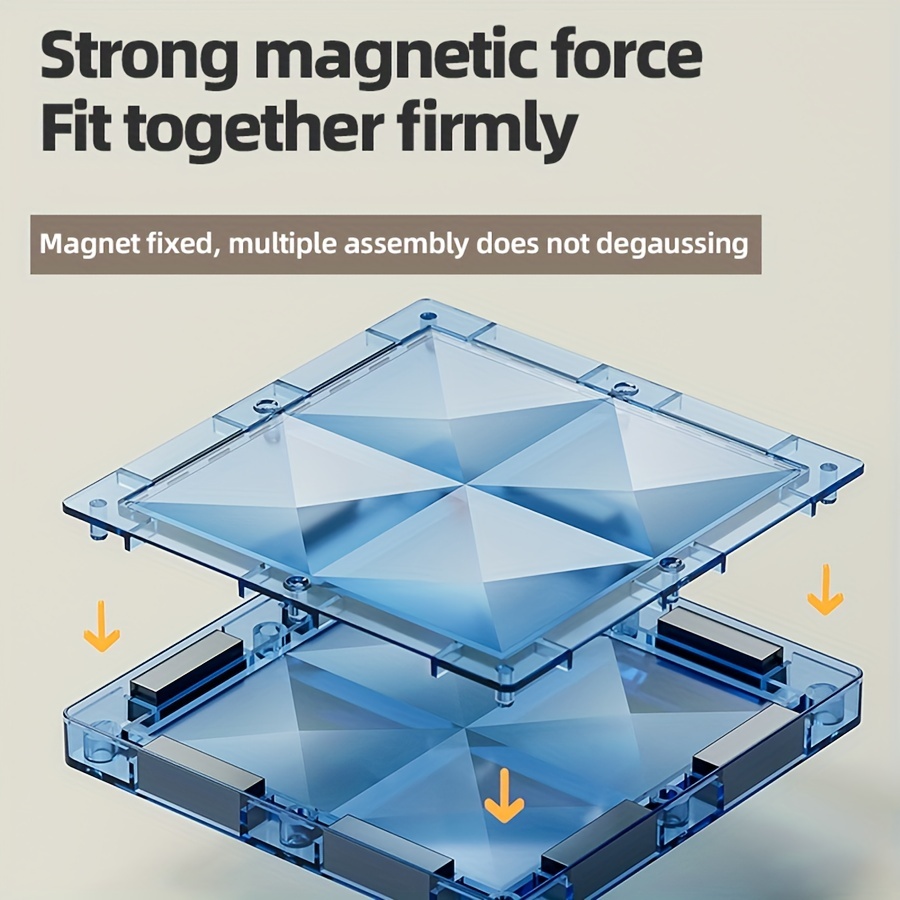 Magnetic Sheet Building Blocks Magnet Magnetic Sheet Puzzle - Temu