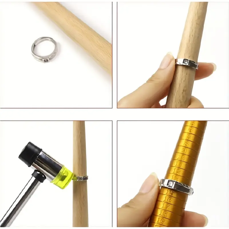 Wooden Ring Mandrel Adjuster Stick Ring Enlarger Stick Ring - Temu