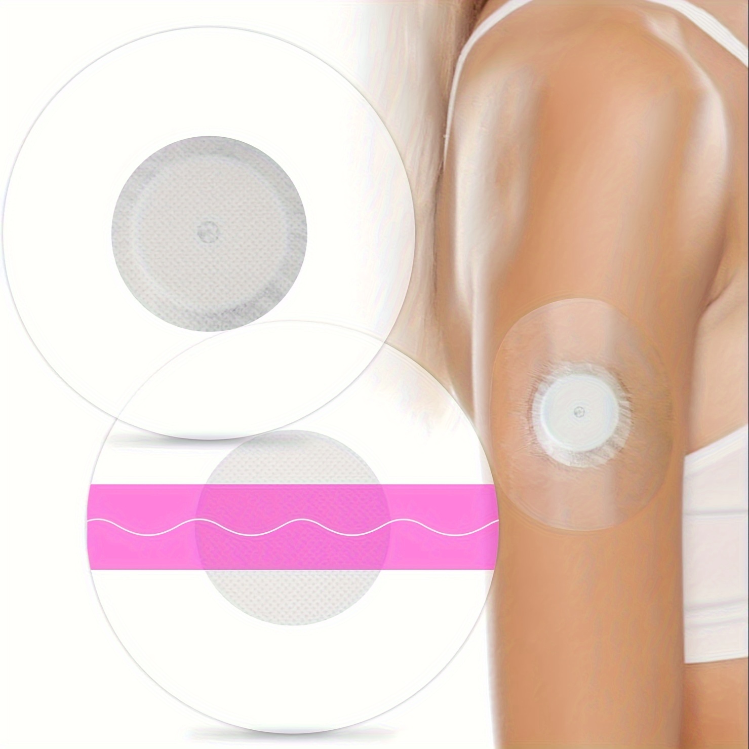 Libre Sensor Cover Latex Free Medical Adhesive Patch For - Temu