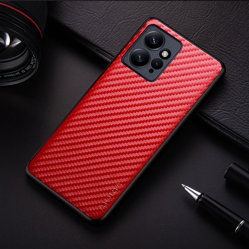 Carbon Fibre Series Phone Protective Case Xiaomi - Temu