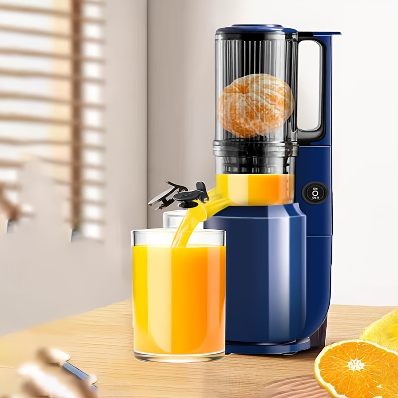 Exprimidor eléctrico de cítricos, exprimidor de naranja completamente  automático para naranja, limón, pomelo, exprimidor de cítricos con cepillo  de