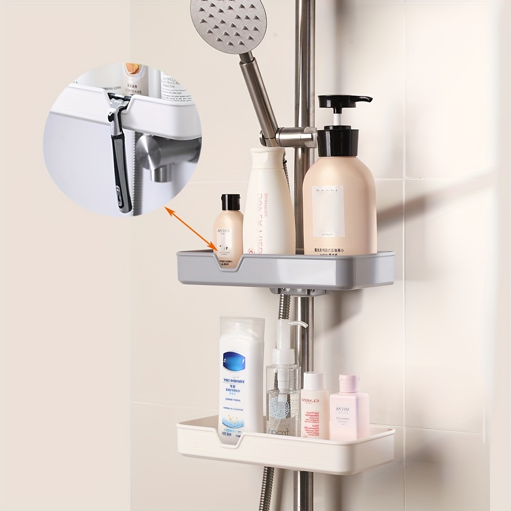  MAXIFFE Shower Caddy, Adhesive Stainless Steel Shower