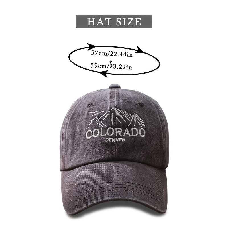 Colorado Mountain Baseball / Golf Hat