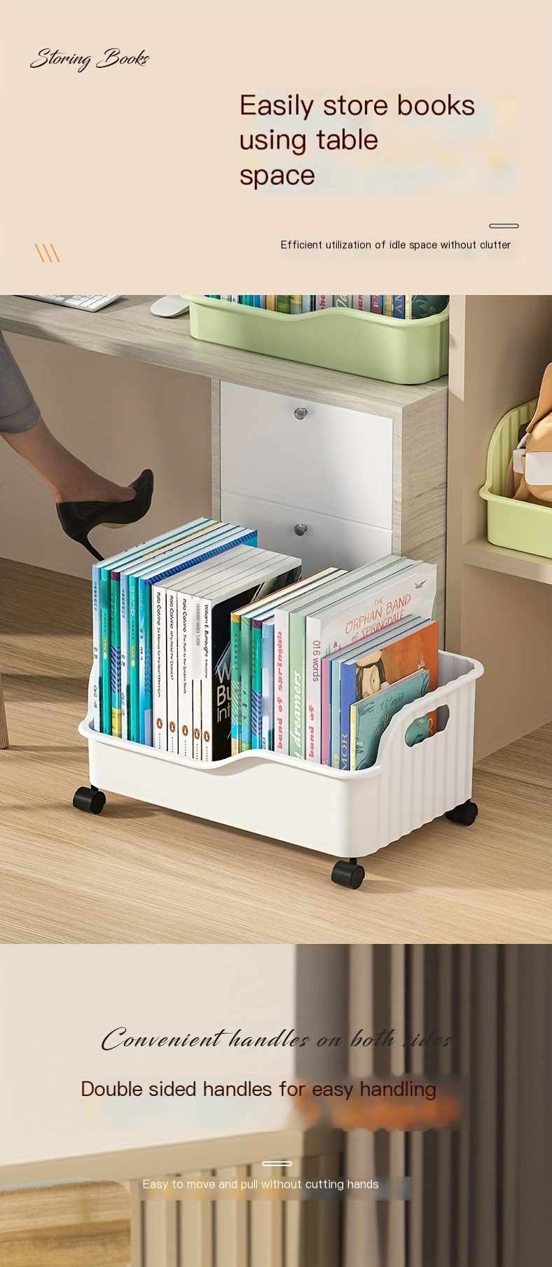 Multi-functional Storage Box With Wheels - Ideal For Organizing