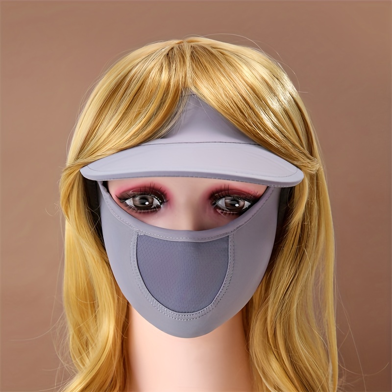 Breathable Sunproof Mask with Brim for Cycling