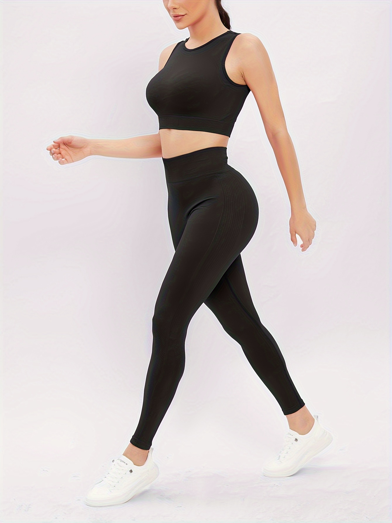 Cutout Cropped Top and Leggings Set