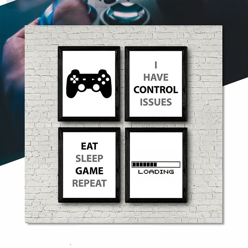  I Have Control Issues Video Gaming Wall Art - Video