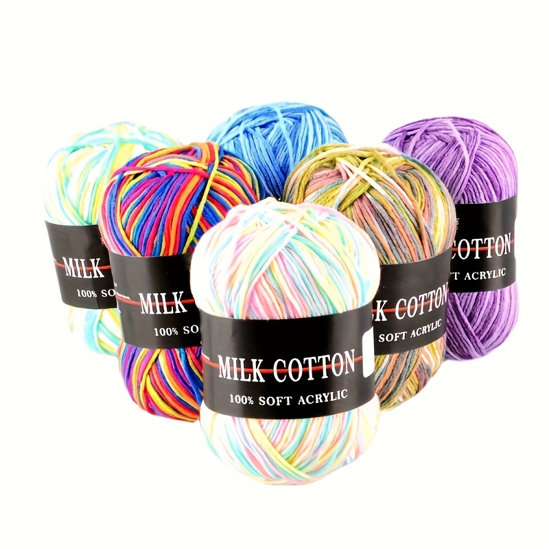 1pc=100g Soft Thick Yarn Worsted Crochet Yarn Thick Cotton Yarn For  Knitting Sweater Scarf Yarn Hand Knitted Yarn - AliExpress