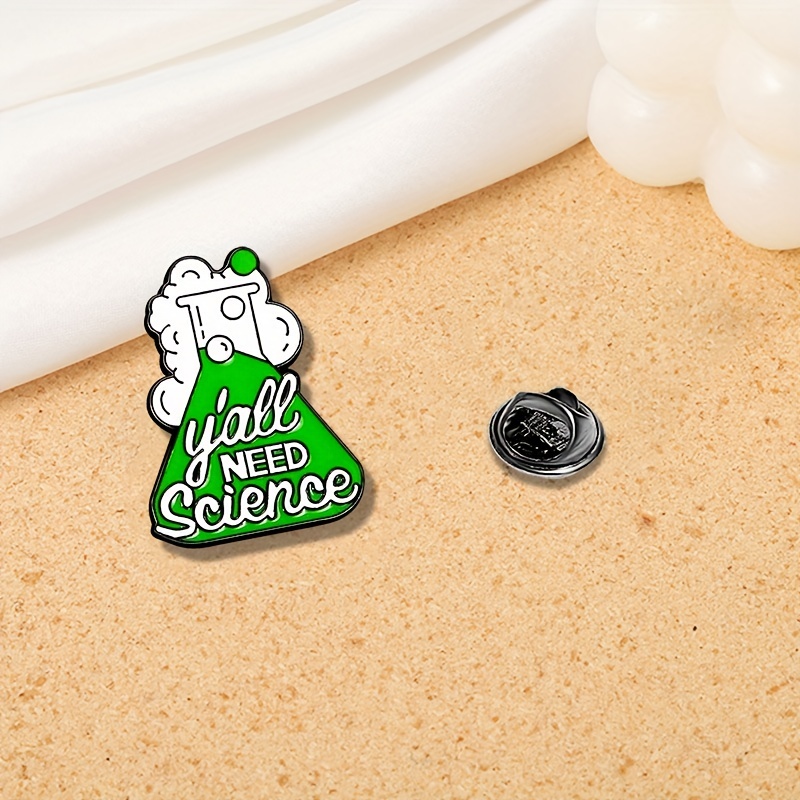 Science brooch deals