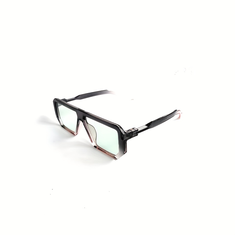 Retro Square Frame Sunglasses for Outdoor Riding and Driving