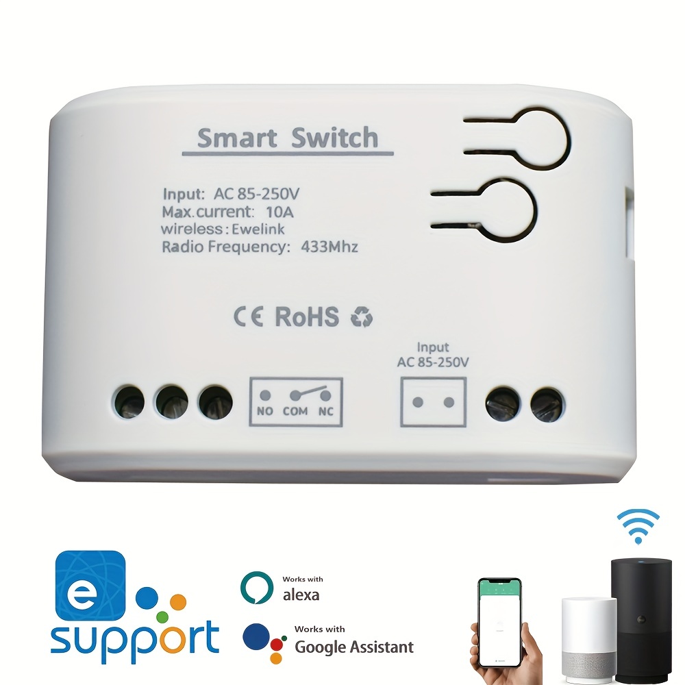 Ewelink ZigBee Wireless Gateway Hub Remote Control Connected Device  SmartLife