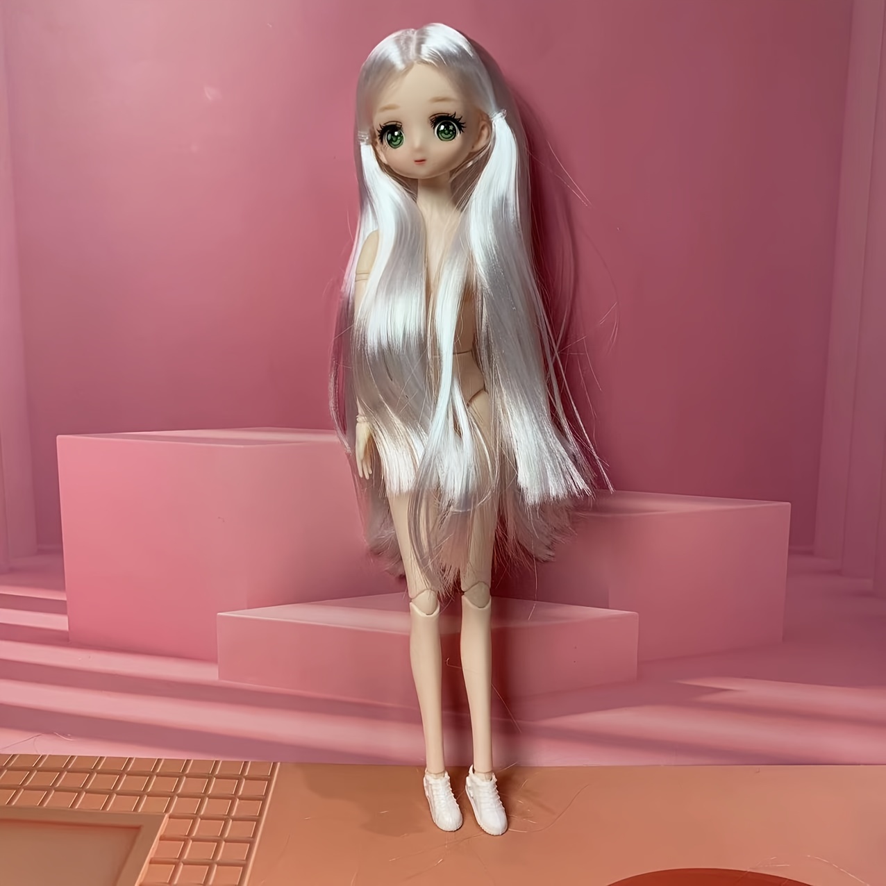 Adorable doll 1/4 Kawaii Bjd Doll Lolita New Year Style Movable Ball