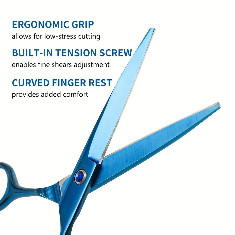 hair cutting scissors kits cutting scissors thinning shears professional salon barber haircut scissors for family barber salon use details 5
