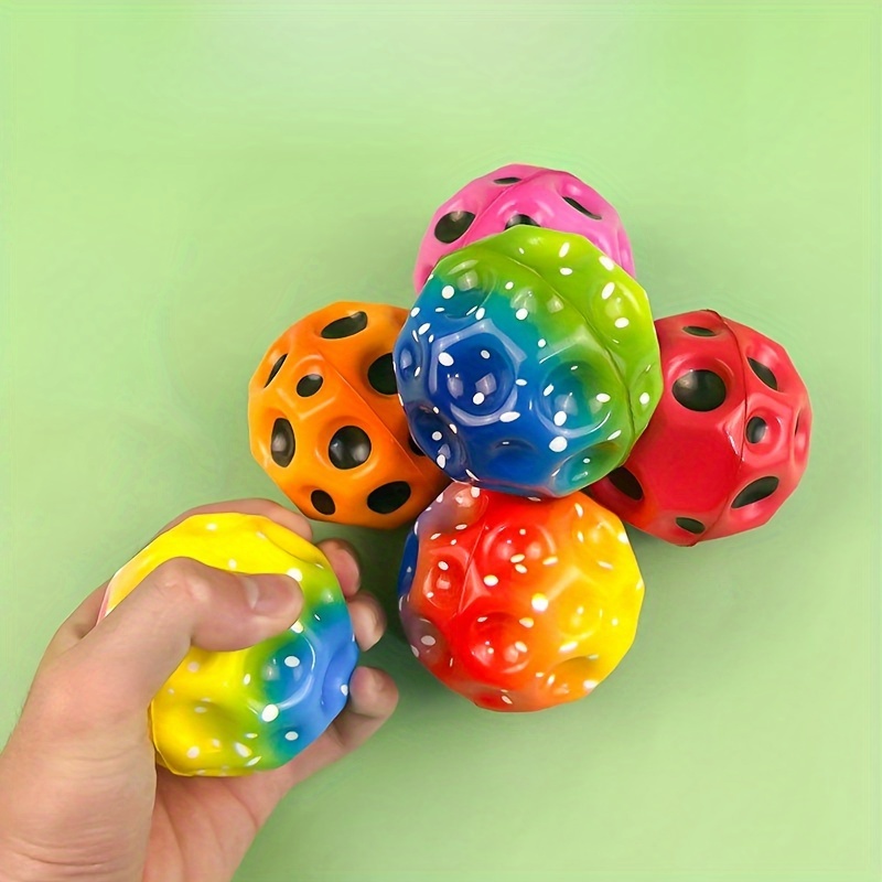 Acheter Balles rebondissantes colorées en nuage, 10 pièces, balle  rebondissante de 25mm, jouet pour enfants garçons