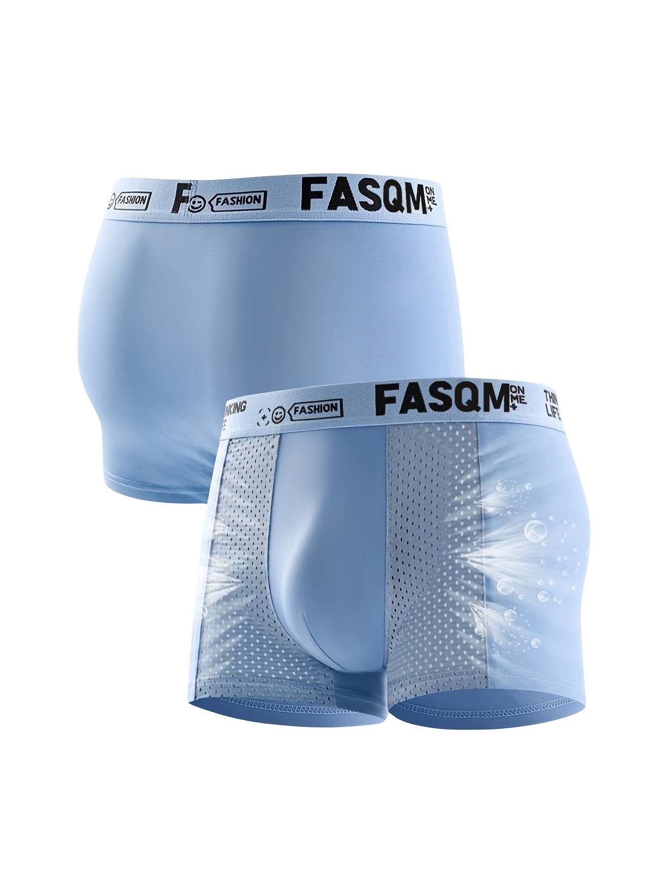 Men's Loose Underwear Ice Silk Comfort Casual Soft Boxer Sports