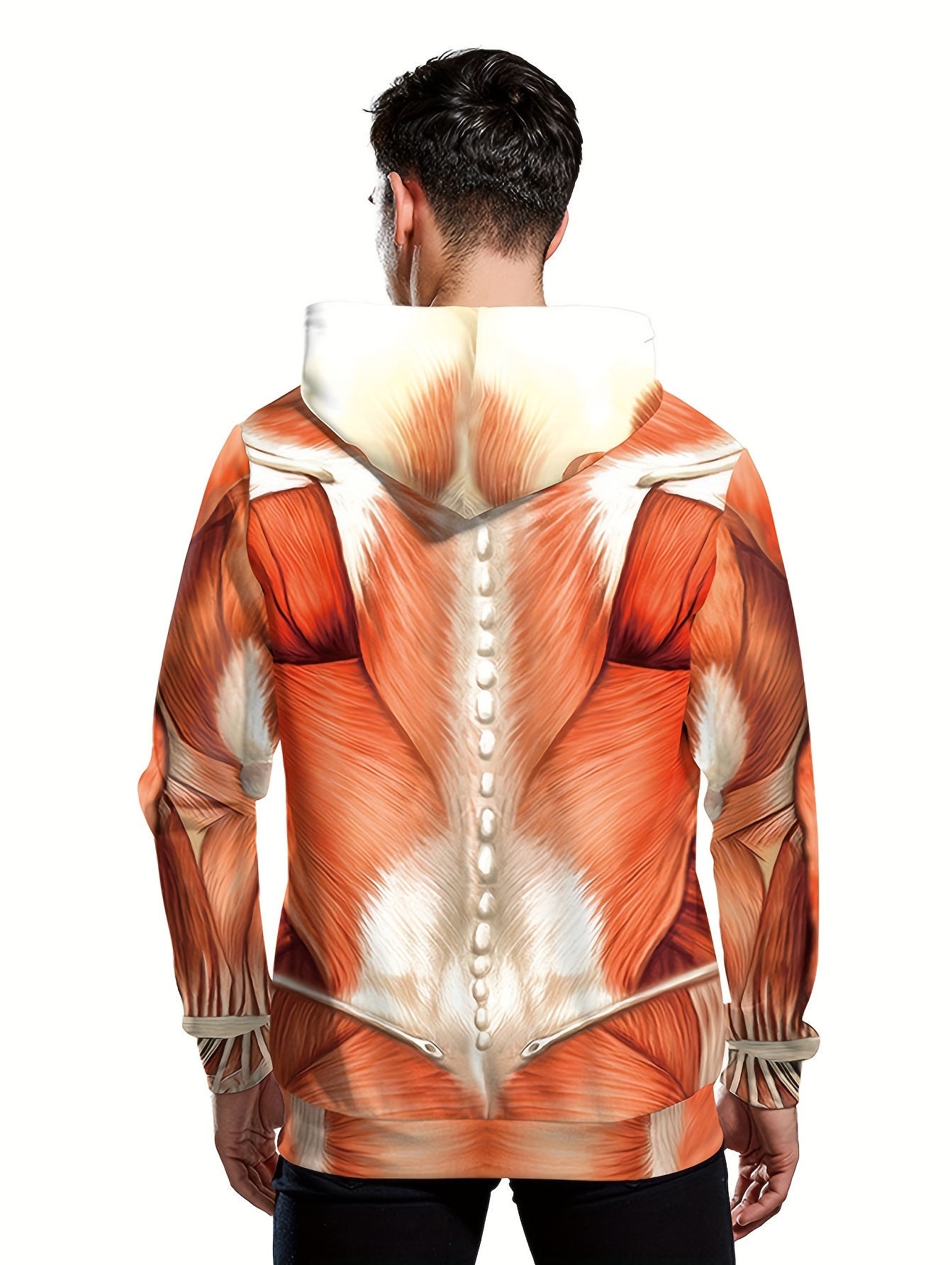 Human body hot sale 3d hoodie