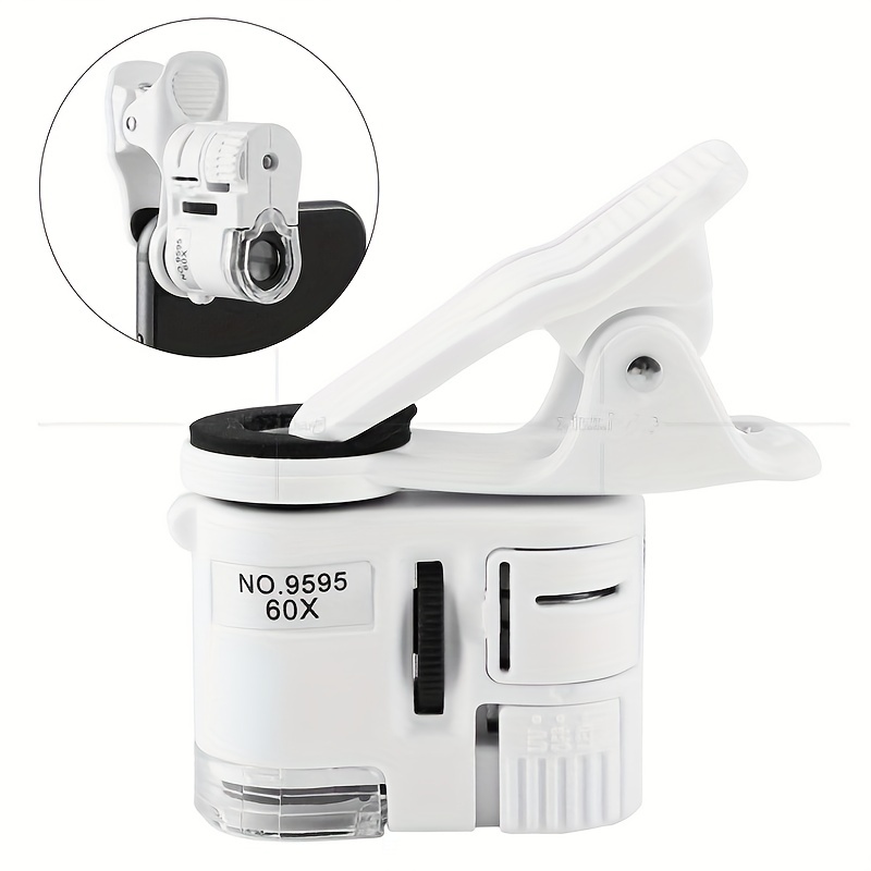 Mini Microscopio Portatile Led 160x-200x