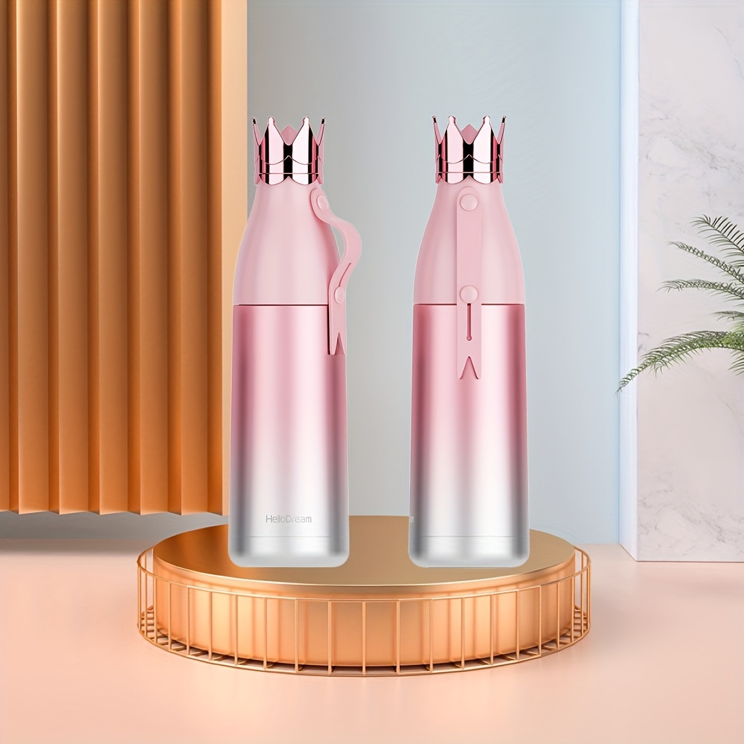 Water Bottle Stainless Steel 350ml Vacuum Insulated Water Bottle Bullet  Shape Travel Cup Keep Warm