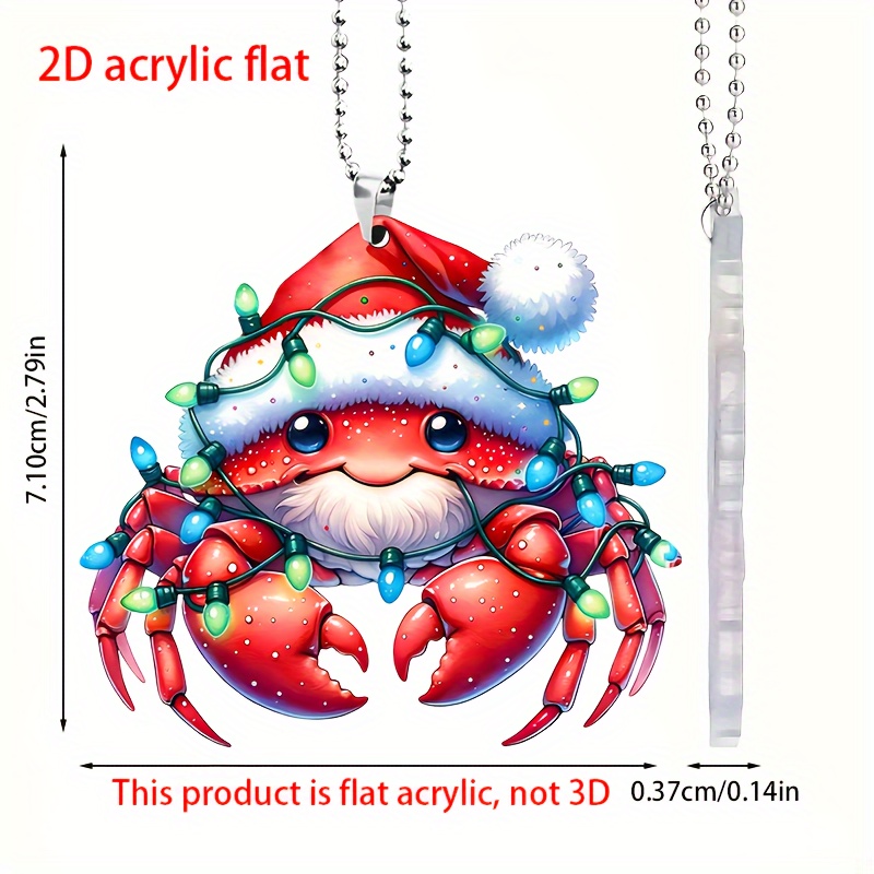 Crab Keyring - Temu Canada