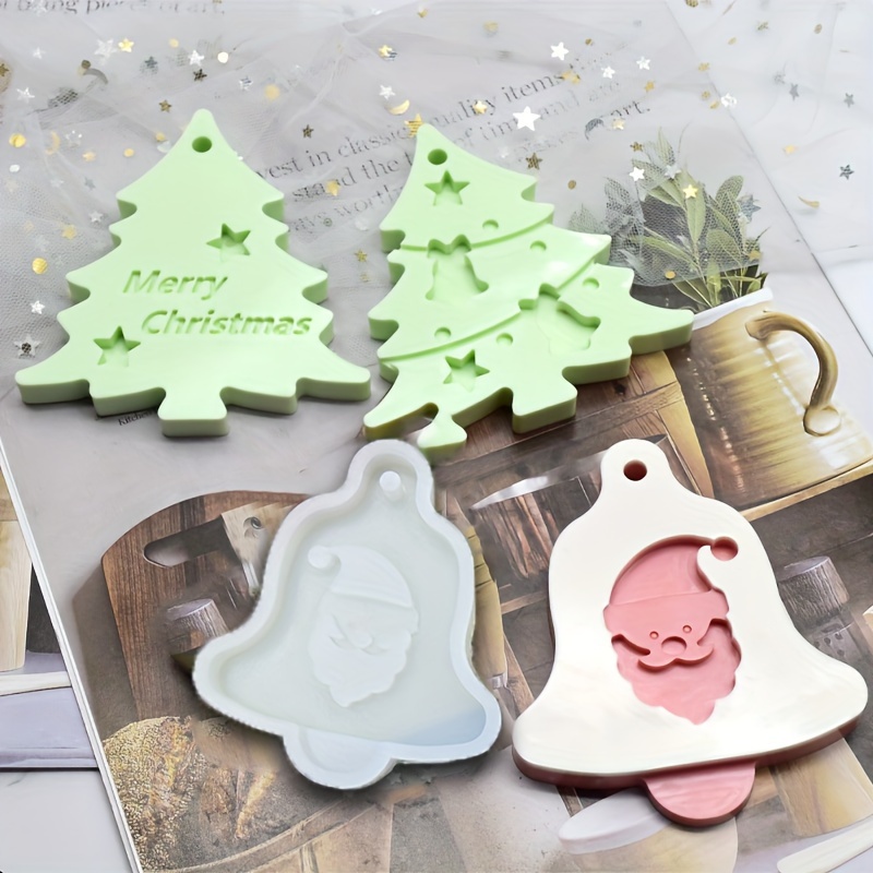 Christmas Series Silicone Santa Claus Pattern Mold Cake Mold - Temu