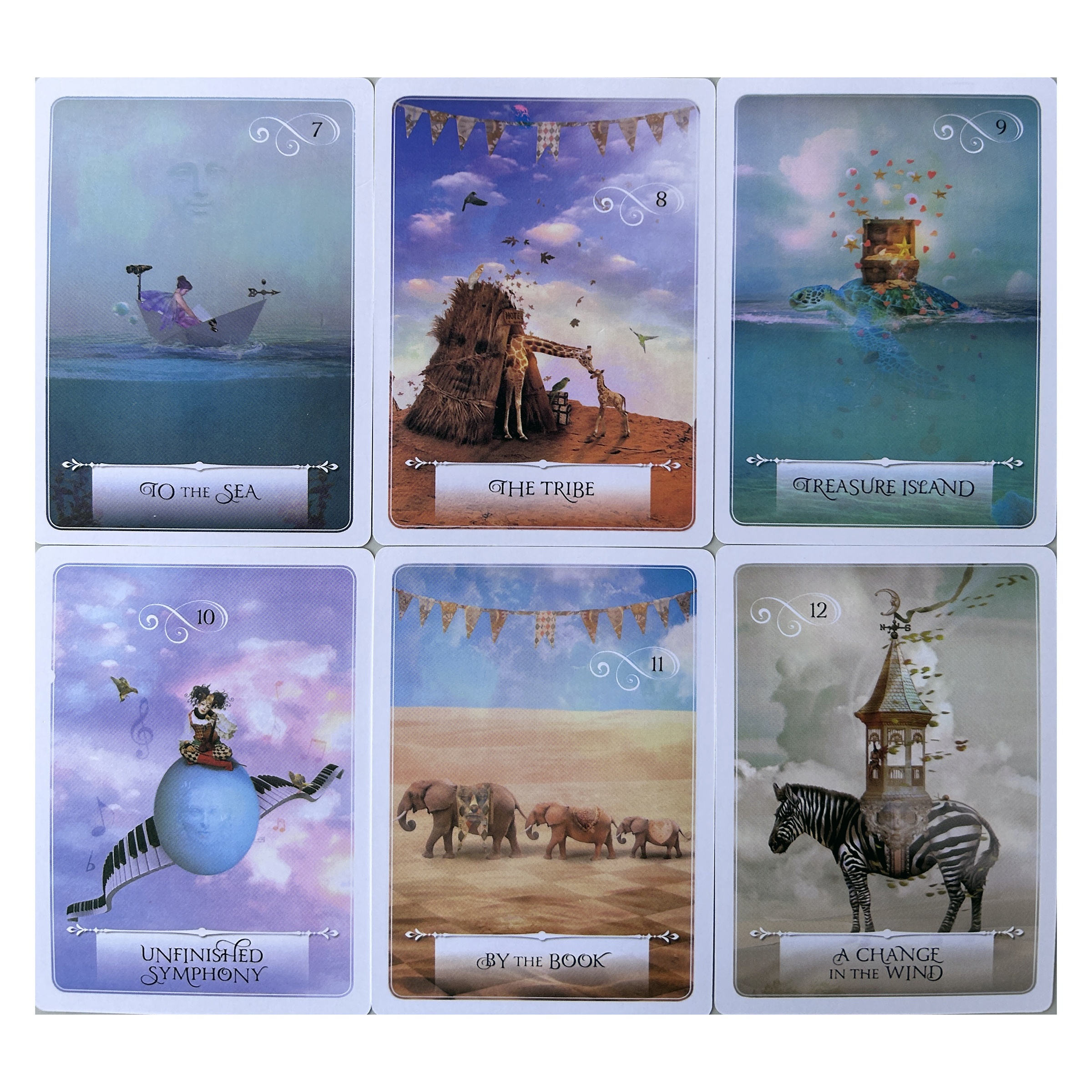 Oracle Cards Retro Board Game for Outdoor Camping Party