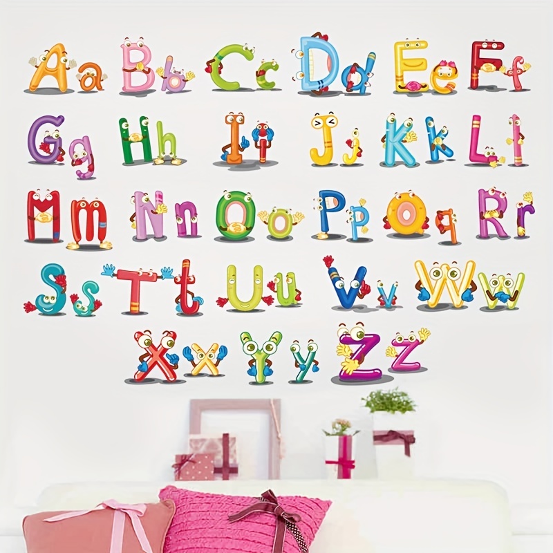 Transform Your Kid's Room With Wild Jungle Alphabet Animal - Temu