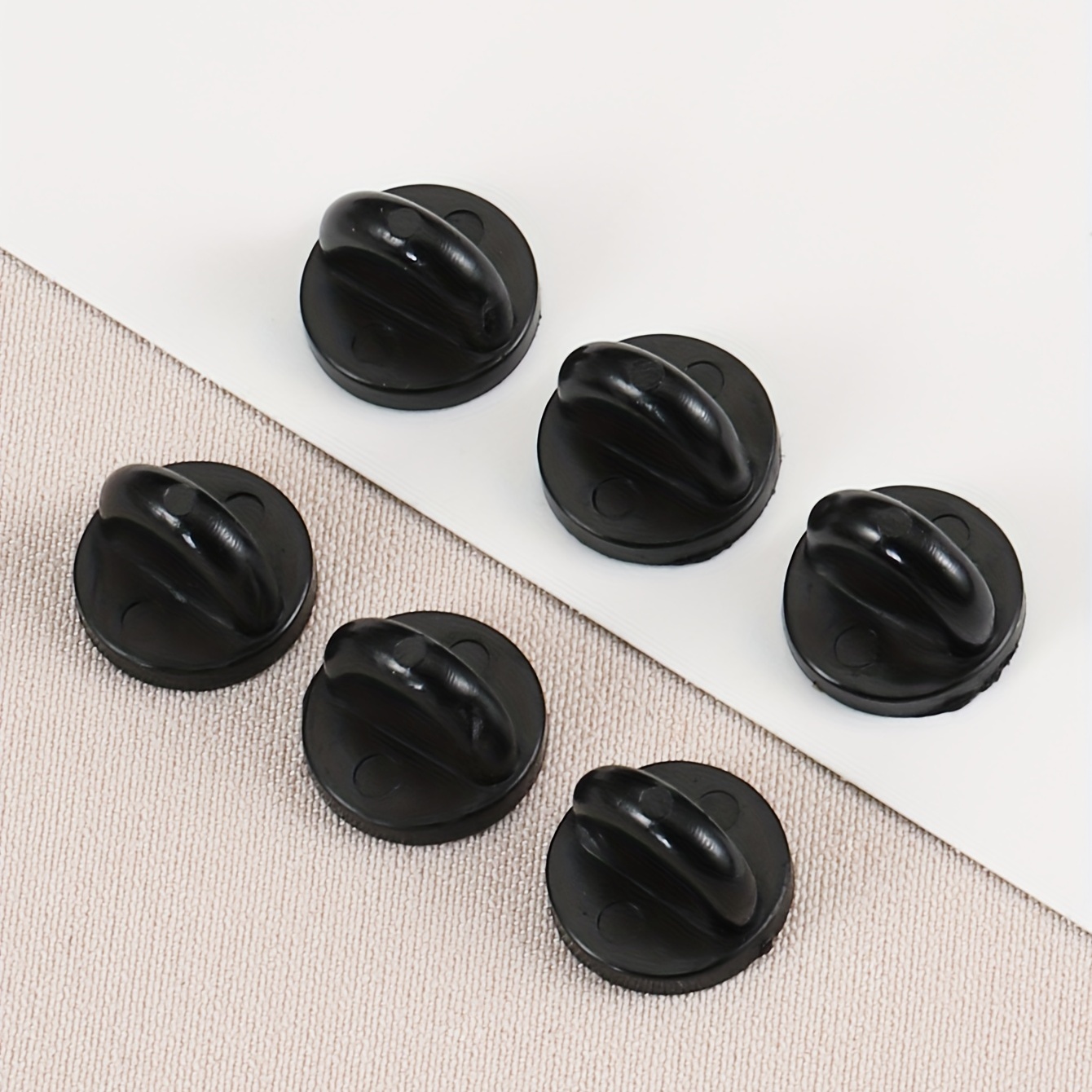 Rubber Pin Backs PVC Lapel Pin Backs Clasps/Clutch for Pin Post Pins/Badges  – Tacos Y Mas